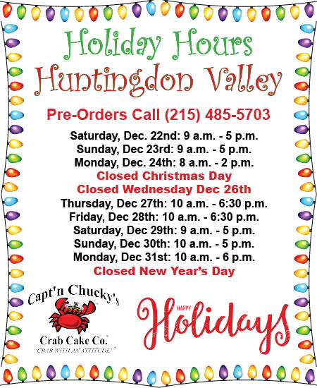 holiday hours 2018 huntingdon valley