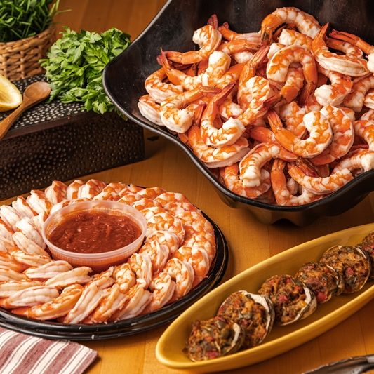 Captn Chuckys Shrimp & Shrimp Trays