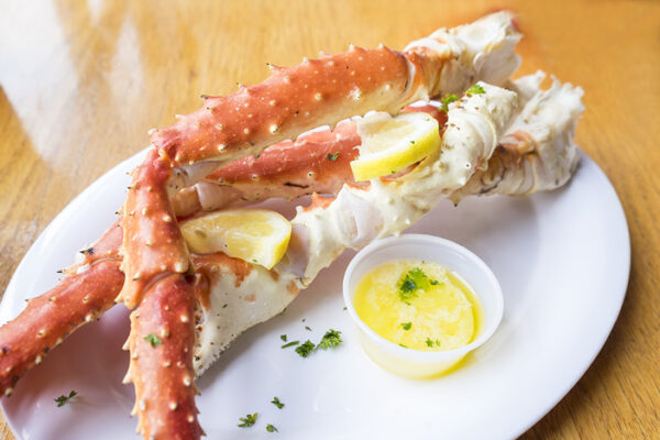 Capt'n Chucky's Crab Cake Co alaskan king crab legs