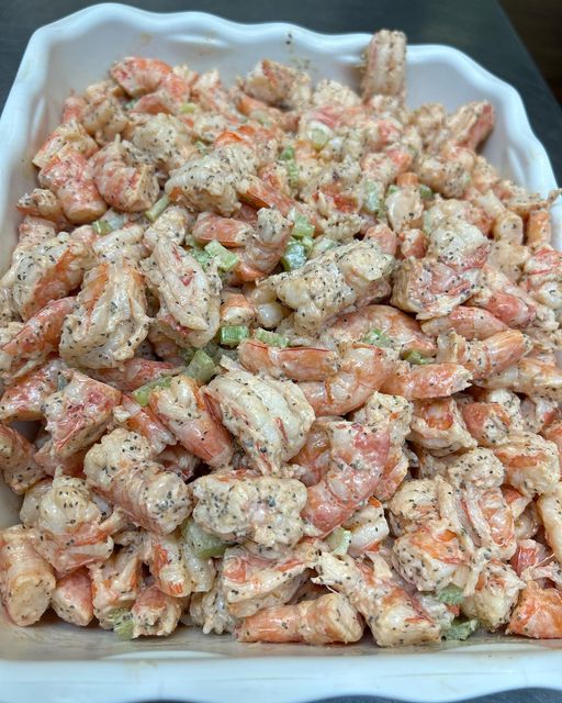 Captn chucks shrimp salad