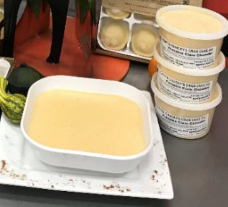 Pumpkin Clam Chowder